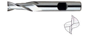 CORTADOR HSS 1/8" 2F YG-1.