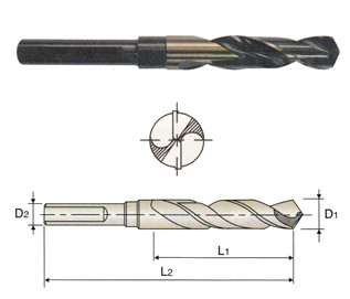 BROCA HSS ZANCO 1/2" X 1-1/4" YG-1